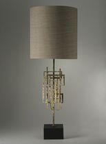 traditional fabric table lamp KINETIC  PORTA ROMANA