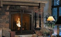 traditional fireplace (gas closed hearth) QFP44 QUADRA-FIRE