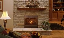 traditional fireplace (gas closed hearth) QV32A QUADRA-FIRE