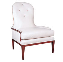 traditional fireside chair MOULIN William Switzer