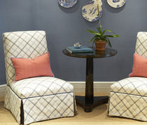 traditional fireside chair  Lee Jofa