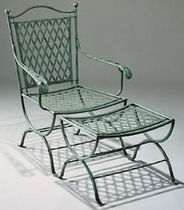 traditional garden armchair with footstool  CIANI EmporioSanFirenze