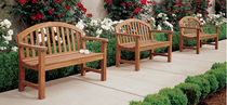 traditional garden bench (teak)  Outdoor Comforts