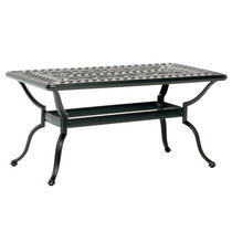 traditional garden coffee table DAY LILY II BROWN JORDAN