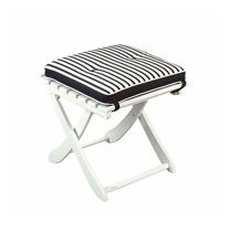 traditional garden footstool RIVIERA TRICONFORT