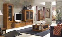 traditional glass and wood TV wall unit FRESH HURTADO