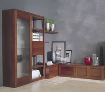 traditional glass front bookcase OMNIA Rosetto Armobil
