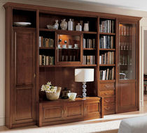 traditional glass front bookcase PARETI e