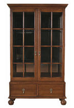 traditional glass front bookcase CAMBRIDGE STICKLEY