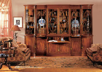 traditional glass front bookcase 0108/M PROVASI