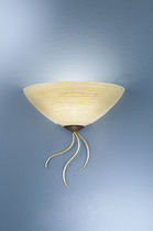 traditional glass wall light SARA: 035/A1 arte luce