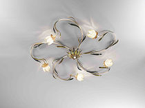 traditional glass wall light MATILDE: 041/5PL arte luce
