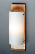 traditional glass wall light SYMFONI by Jonas Osslund BLOND