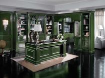 traditional lacquered wooden bookcase BEATRICE Onlywood SRL