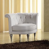 traditional leather armchair ASTRID Max Divani