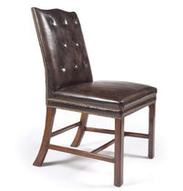 traditional leather chair  GAINSBOROUGH SIDE Lee Jofa