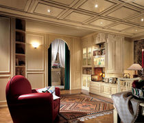 traditional leather club armchair DAY FORMICHI