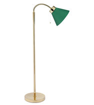 traditional leather floor lamp 1838 BRASS by Josef Frank Svenskt Tenn