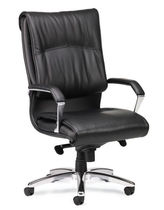 traditional leather office armchair STERLING  AIS 