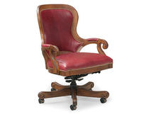 traditional leather office armchair 4012-35 Fairfield Chair Co.