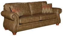 traditional leather sofa TAHOE Broyhill