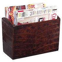 traditional magazine rack CROCODILE THE ORIGINAL BOOK WORKS
