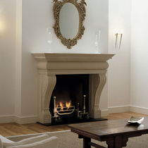 traditional mantel for fireplace THE STONE: VICENZA  Chesney 
