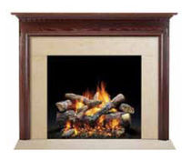 traditional mantel for fireplace (wood) WINCHESTER QUADRA-FIRE