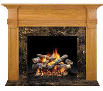 traditional mantel for fireplace (wood) PHILLIPS HALL  QUADRA-FIRE