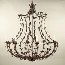 traditional metal chandelier CHANDELIERS : ANJOU VAUGHAN