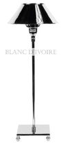 traditional metal floor lamp HENRI BLANC D'IVOIRE