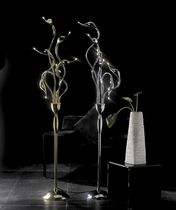traditional metal floor lamp (adjustable) META SWAN Illuminati Lighting srl