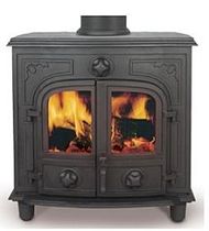 traditional multi-fuel boiler stove HERCULES 12B Broseley Fires