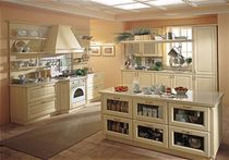 traditional painted wood kitchen (classic style) MONFORTE GRATTAROLA