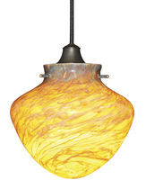traditional pendant lamp (blown glass, handmade) ARTIFACT: G427  W.A.C Lighting