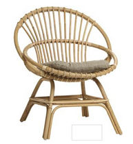 traditional rattan chair BRIGITTE: 820XL KOK MAISON