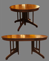 traditional round extending table  MATAHATI