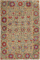 traditional rug SUZANI  Warp & Weft