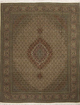 traditional rug TABRIZ: IRAN 61734 ICE