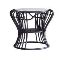 traditional side table TS-181 Yamakawa Rattan Japan Inc.