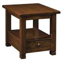 traditional side table AMERICAN RUSTIC NICHOLS & STONE
