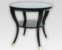 traditional side table  Brunold Interior Design