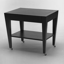 traditional side table with casters PARIS Donghia