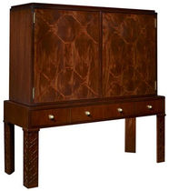 traditional sideboard with high legs FAIRLEY FRETWORK by T.O'Brien HICKORY CHAIR