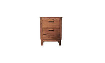 traditional solid wood bed-side table AUGUSTO Costantini Design