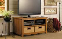 traditional solid wood TV cabinet CASUAL BUSH INDUSTRIES