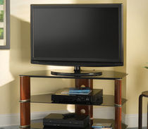traditional solid wood TV cabinet SEGMENTS BUSH INDUSTRIES