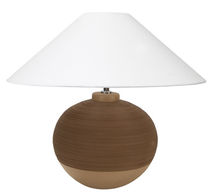 traditional table lamp TRULLI SQUAT Pavilion rattan