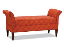 traditional upholstered bench 1611-10  Fairfield Chair Co.