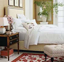 traditional upholstered headboard for double bed GRAMERCY Williams Sonoma Home